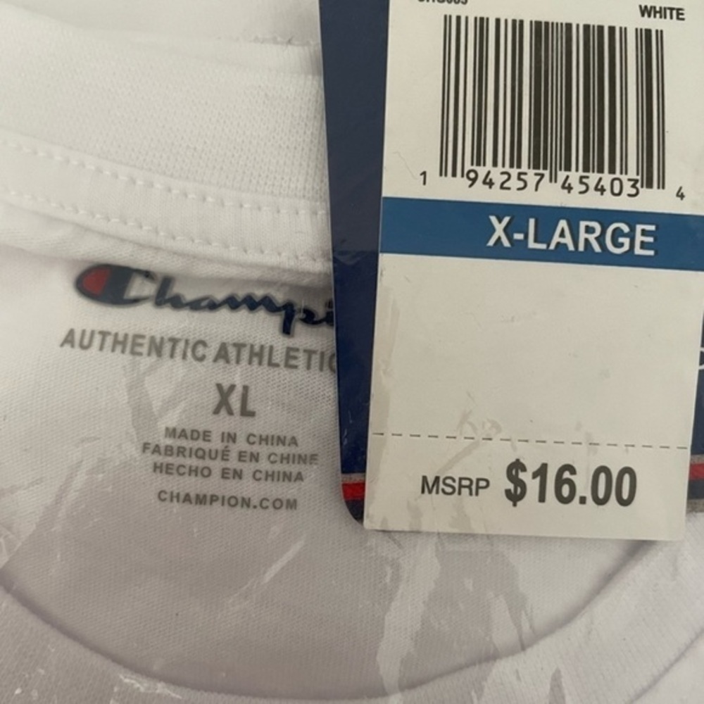 Champion Rainbow logo t-shirt in size XL - Picture 4 of 4